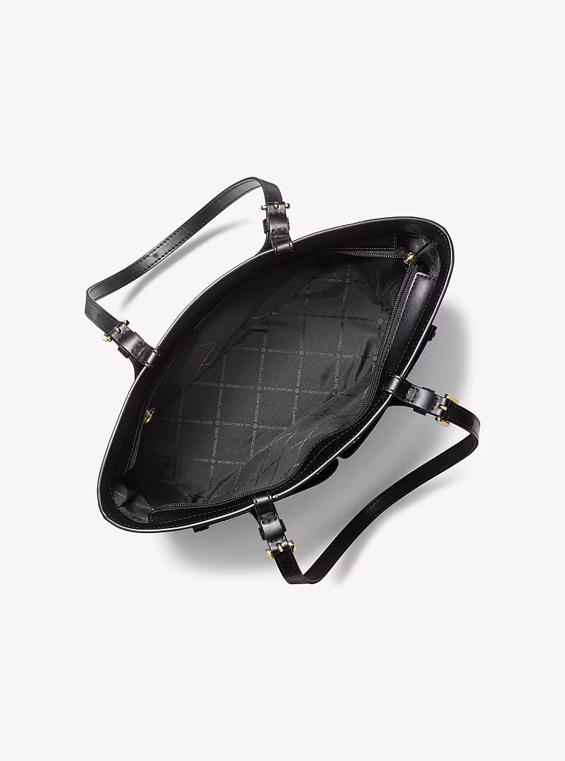 Jet Set Medium Logo Pocket Tote Bag